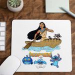 PC, gaming si accesorii - Periferice PC - Mousepad - Mousepad Pocahontas Meeko Canoe, 21x19cm - Infinity.ro
