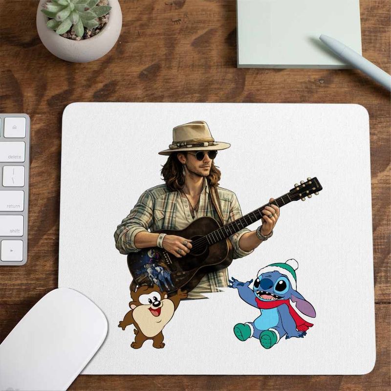 PC, gaming si accesorii - Periferice PC - Mousepad - Mousepad Kaleo Guitar, 21x19cm - Infinity.ro