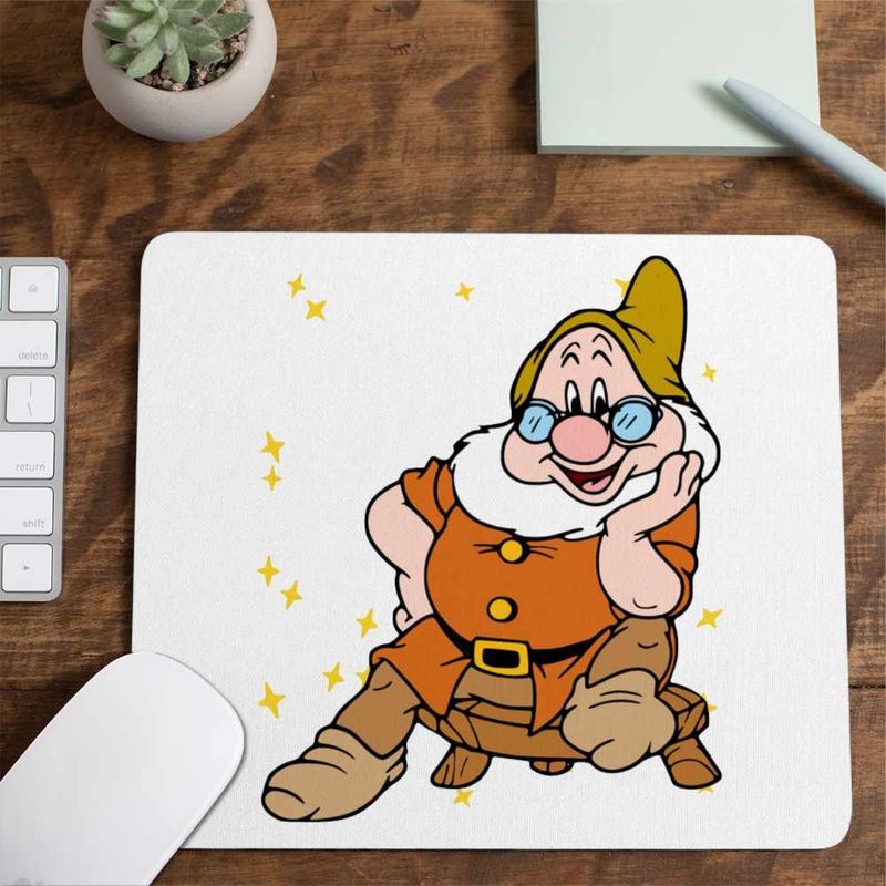 PC, gaming si accesorii - Periferice PC - Mousepad - Mousepad Alba ca Zapada Doc Istetul, 21x19cm - Infinity.ro