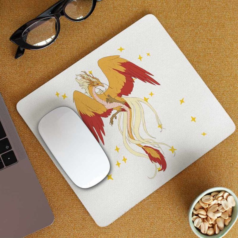 PC, gaming si accesorii - Periferice PC - Mousepad - Mousepad Avatar Dragon Phoenix Korra Airbender, 21x19cm - Infinity.ro