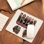 PC, gaming si accesorii - Periferice PC - Mousepad - Mousepad Iron Maiden All Gang Heavy Metal, 21x19cm - Infinity.ro