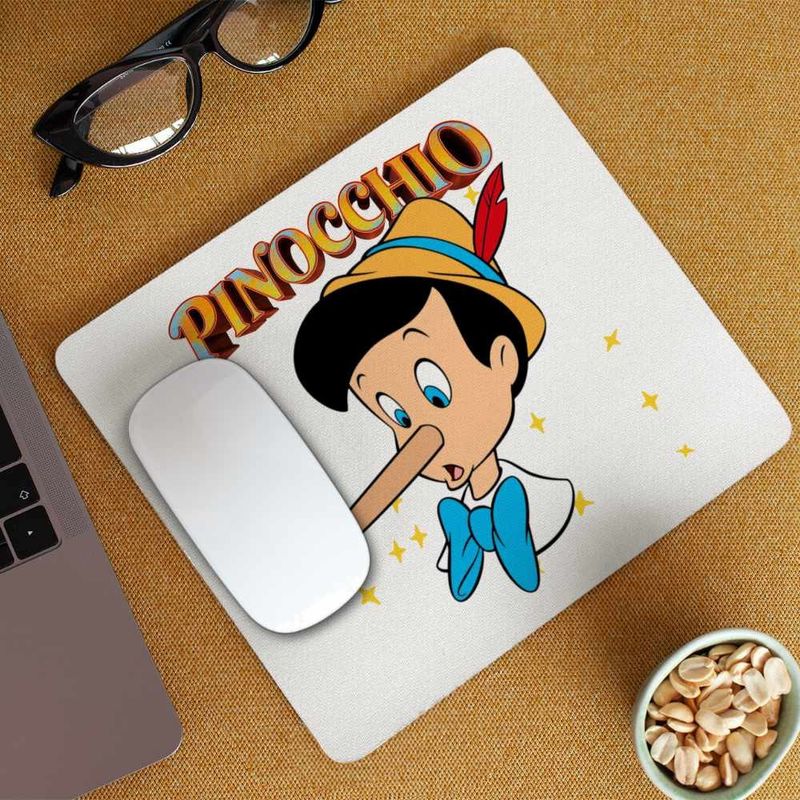 PC, gaming si accesorii - Periferice PC - Mousepad - Mousepad Pinocchio Nas Lung, 21x19cm - Infinity.ro
