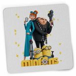 PC, gaming si accesorii - Periferice PC - Mousepad - Mousepad Despicable Minions Family Minioni, 21x19cm - Infinity.ro