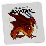 PC, gaming si accesorii - Periferice PC - Mousepad - Mousepad Avatar Dragon Fang Roku Anime Airbender, 21x19cm - Infinity.ro