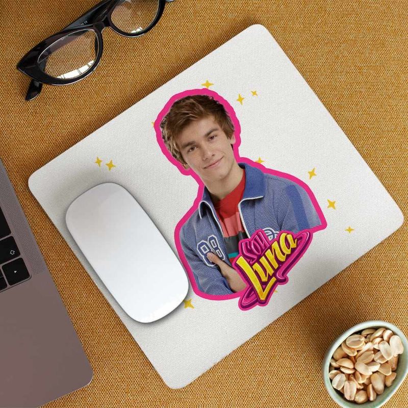 PC, gaming si accesorii - Periferice PC - Mousepad - Mousepad Soy Luna Gaston Battan, 21x19cm - Infinity.ro