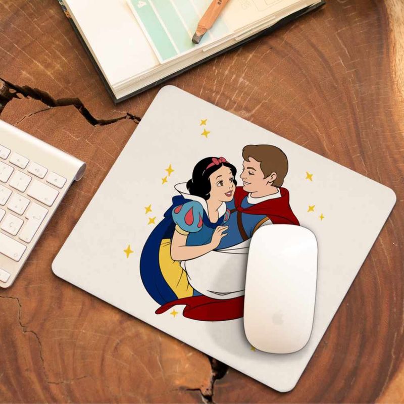 PC, gaming si accesorii - Periferice PC - Mousepad - Mousepad Alba ca Zapada Love, 21x19cm - Infinity.ro