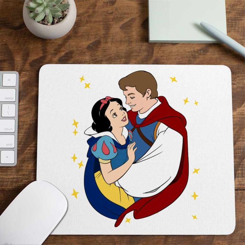 PC, gaming si accesorii - Periferice PC - Mousepad - Mousepad Alba ca Zapada Love, 21x19cm - Infinity.ro