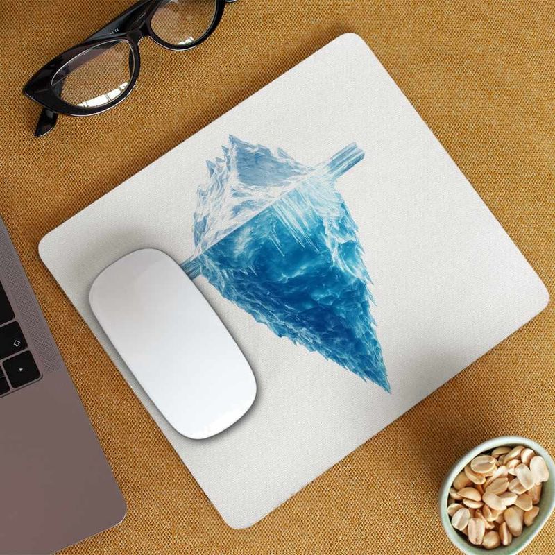 PC, gaming si accesorii - Periferice PC - Mousepad - Mousepad Kaleo Iceberg Iceland, 21x19cm - Infinity.ro