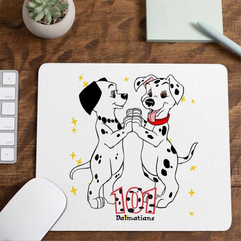 PC, gaming si accesorii - Periferice PC - Mousepad - Mousepad 101 Dalmatieni Joaca Catel Dalmatian Puppy, 21x19cm - Infinity.ro