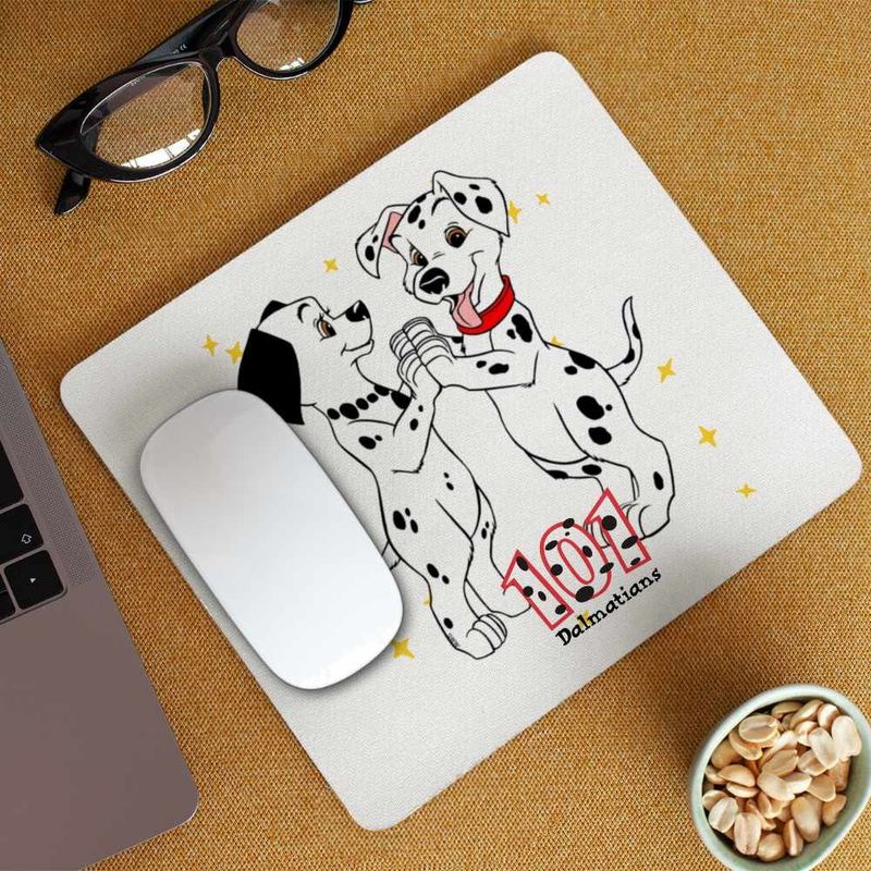 PC, gaming si accesorii - Periferice PC - Mousepad - Mousepad 101 Dalmatieni Joaca Catel Dalmatian Puppy, 21x19cm - Infinity.ro
