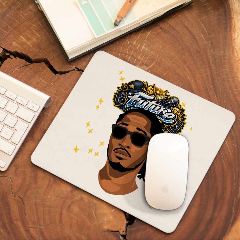 PC, gaming si accesorii - Periferice PC - Mousepad - Mousepad Future Hendrix Rapper, 21x19cm - Infinity.ro