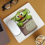 PC, gaming si accesorii - Periferice PC - Mousepad - Mousepad The Muppets Oscar Grouch, 21x19cm - Infinity.ro