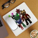 PC, gaming si accesorii - Periferice PC - Mousepad - Mousepad Robby Doggy Roblox Piggy Pigy, 21x19cm - Infinity.ro