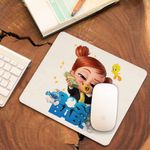 PC, gaming si accesorii - Periferice PC - Mousepad - Mousepad Baby Boss Tina Telefon Leader, 21x19cm - Infinity.ro