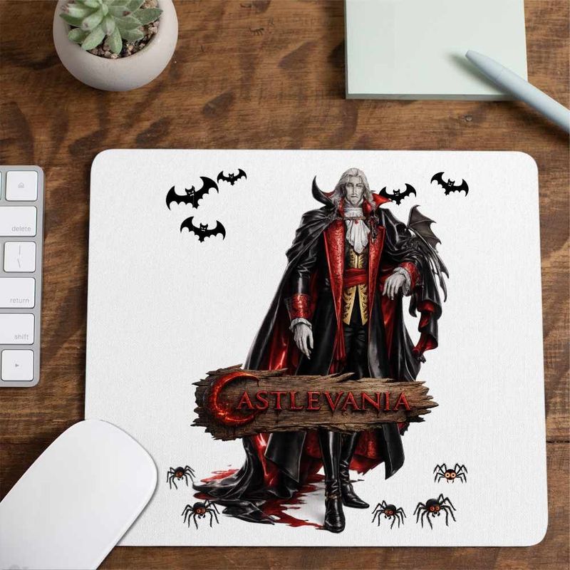 PC, gaming si accesorii - Periferice PC - Mousepad - Mousepad Castlevania Years of Shadows, 21x19cm - Infinity.ro
