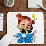 PC, gaming si accesorii - Periferice PC - Mousepad - Mousepad Baby Boss Tina Telefon Leader, 21x19cm - Infinity.ro