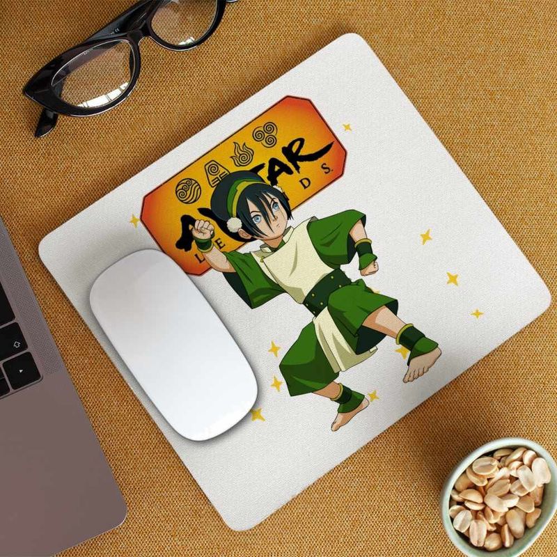 PC, gaming si accesorii - Periferice PC - Mousepad - Mousepad Avatar Toph Bei Fong Legenda lui Aang Airbender, 21x19cm - Infinity.ro