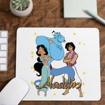 PC, gaming si accesorii - Periferice PC - Mousepad - Mousepad Aladdin Jasmine Aladdin Genie Duh, 21x19cm - Infinity.ro