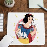 PC, gaming si accesorii - Periferice PC - Mousepad - Mousepad Alba ca Zapada Porumbei, 21x19cm - Infinity.ro