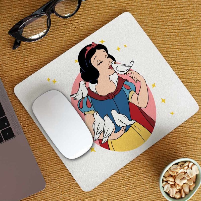 PC, gaming si accesorii - Periferice PC - Mousepad - Mousepad Alba ca Zapada Porumbei, 21x19cm - Infinity.ro
