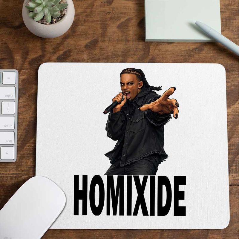 PC, gaming si accesorii - Periferice PC - Mousepad - Mousepad Playboi Carti Homixide, 21x19cm - Infinity.ro