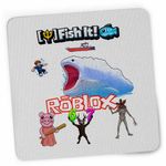 PC, gaming si accesorii - Periferice PC - Mousepad - Mousepad Fish it Roblox Pescar Marin Monster, 21x19cm - Infinity.ro