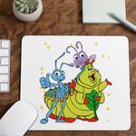 PC, gaming si accesorii - Periferice PC - Mousepad - Mousepad Aventuri la Firul Ierbii Flik Furnica Vierme, 21x19cm - Infinity.ro
