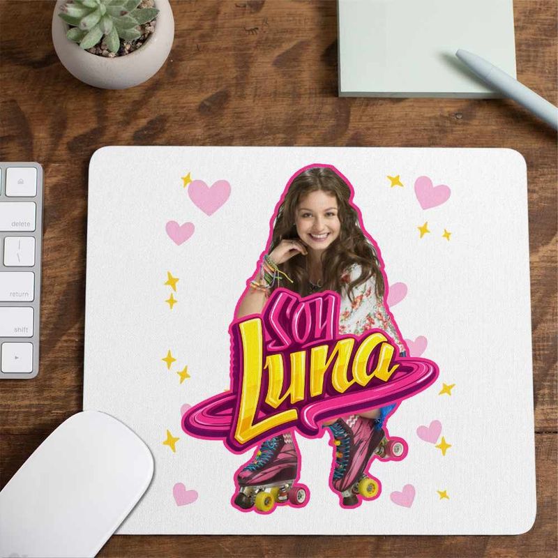 PC, gaming si accesorii - Periferice PC - Mousepad - Mousepad Soy Luna Happy Life, 21x19cm - Infinity.ro