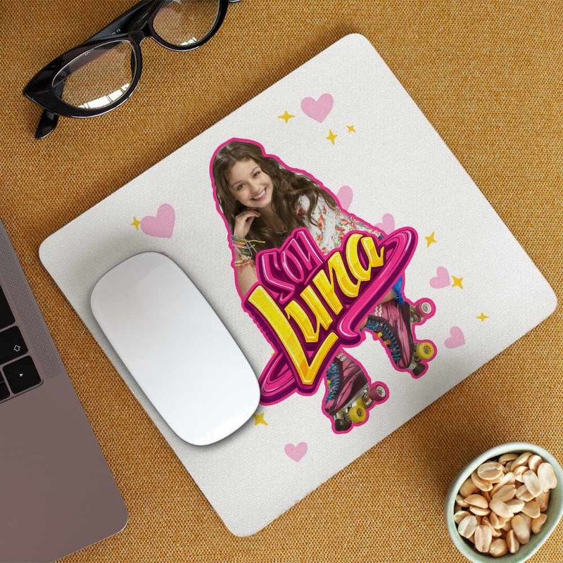 PC, gaming si accesorii - Periferice PC - Mousepad - Mousepad Soy Luna Happy Life, 21x19cm - Infinity.ro