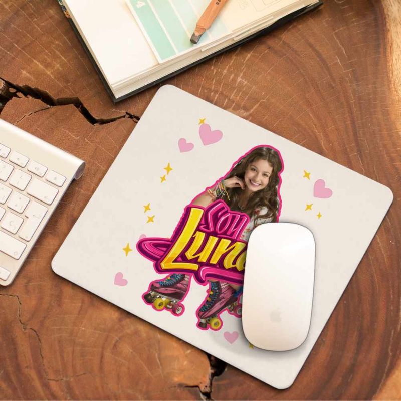 PC, gaming si accesorii - Periferice PC - Mousepad - Mousepad Soy Luna Happy Life, 21x19cm - Infinity.ro