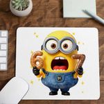 PC, gaming si accesorii - Periferice PC - Mousepad - Mousepad Minions Six Seven Gogosi 67 Despicable, 21x19cm - Infinity.ro