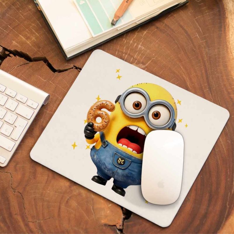 PC, gaming si accesorii - Periferice PC - Mousepad - Mousepad Minions Six Seven Gogosi 67 Despicable, 21x19cm - Infinity.ro