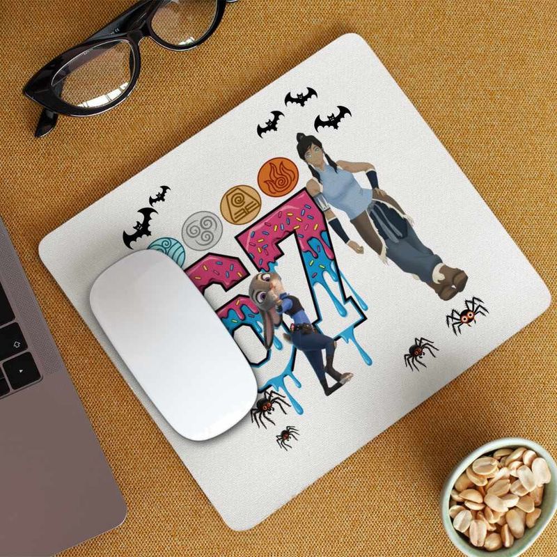 PC, gaming si accesorii - Periferice PC - Mousepad - Mousepad Avatar Zootopia Judy Six Seven 67 Cele 4 Elemente, 21x19cm - Infinity.ro