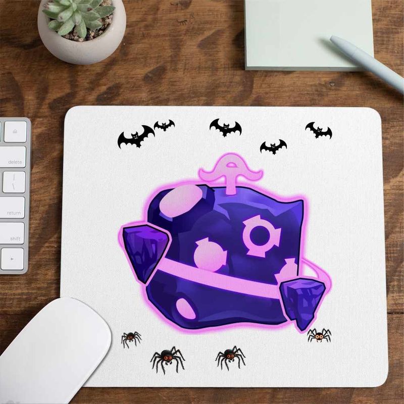 PC, gaming si accesorii - Periferice PC - Mousepad - Mousepad Blox Fruits Gravity Fruit Roblox Fructe, 21x19cm - Infinity.ro
