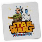 PC, gaming si accesorii - Periferice PC - Mousepad - Mousepad Star Wars Thrawn Ahsoka Baby Yoda, 21x19cm - Infinity.ro