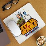 PC, gaming si accesorii - Periferice PC - Mousepad - Mousepad Star Wars Thrawn Ahsoka Baby Yoda, 21x19cm - Infinity.ro