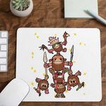 PC, gaming si accesorii - Periferice PC - Mousepad - Mousepad Kakamora Moana Vaiana, 21x19cm - Infinity.ro