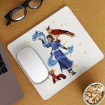 PC, gaming si accesorii - Periferice PC - Mousepad - Mousepad Avatar Katara Waterbender Legenda lui Aang Arte Martiale, 21x19cm - Infinity.ro