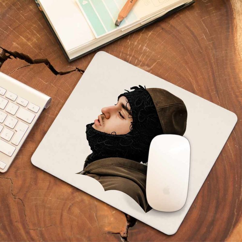 PC, gaming si accesorii - Periferice PC - Mousepad - Mousepad Yeat Afterlife Myself, 21x19cm - Infinity.ro