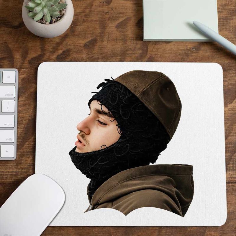 PC, gaming si accesorii - Periferice PC - Mousepad - Mousepad Yeat Afterlife Myself, 21x19cm - Infinity.ro