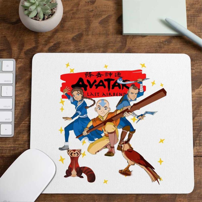 PC, gaming si accesorii - Periferice PC - Mousepad - Mousepad Avatar Last Airbender Katara Sokka, 21x19cm - Infinity.ro
