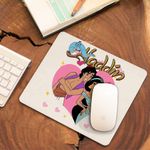 PC, gaming si accesorii - Periferice PC - Mousepad - Mousepad Aladdin Jasmine Valentines Day Love Dragobete Cuplu, 21x19cm - Infinity.ro
