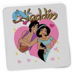 PC, gaming si accesorii - Periferice PC - Mousepad - Mousepad Aladdin Jasmine Valentines Day Love Dragobete Cuplu, 21x19cm - Infinity.ro