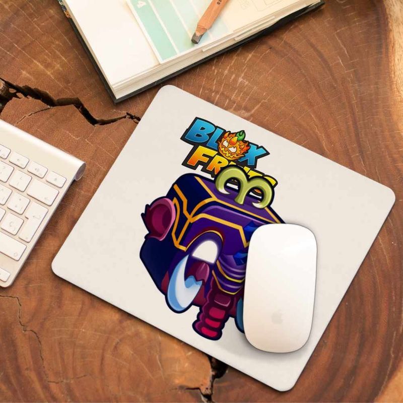 PC, gaming si accesorii - Periferice PC - Mousepad - Mousepad Blox Fruits Mammoth Fruit Roblox Fructe, 21x19cm - Infinity.ro