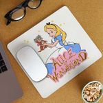 PC, gaming si accesorii - Periferice PC - Mousepad - Mousepad Alice Tara Minunilor Dinah, 21x19cm - Infinity.ro