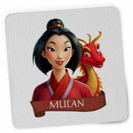 PC, gaming si accesorii - Periferice PC - Mousepad - Mousepad Mulan Dragon, 21x19cm - Infinity.ro