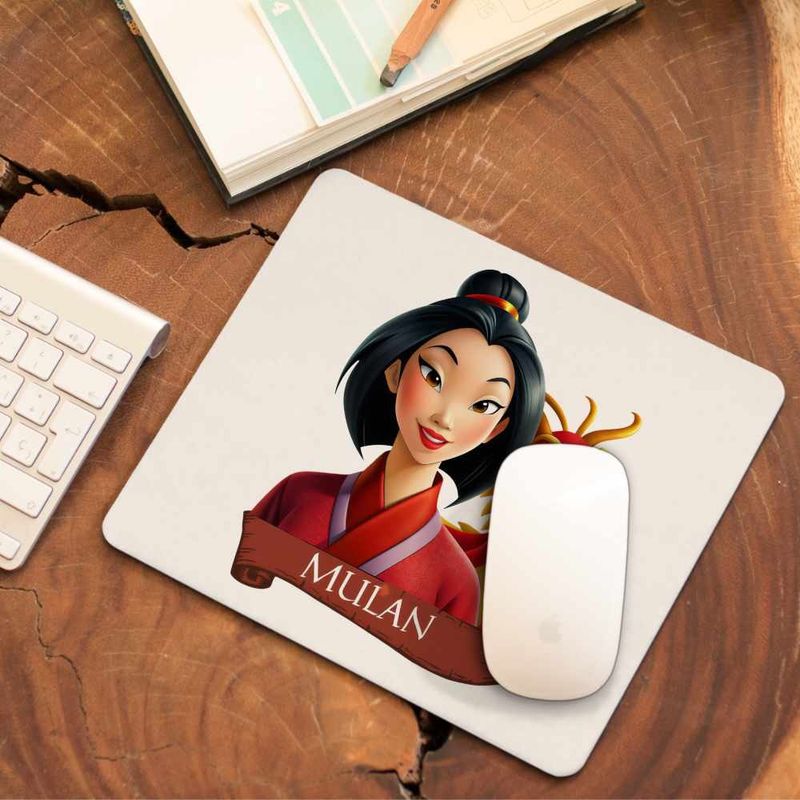 PC, gaming si accesorii - Periferice PC - Mousepad - Mousepad Mulan Dragon, 21x19cm - Infinity.ro