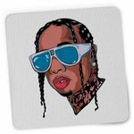 PC, gaming si accesorii - Periferice PC - Mousepad - Mousepad Tyga Hip Hop Vibe, 21x19cm - Infinity.ro
