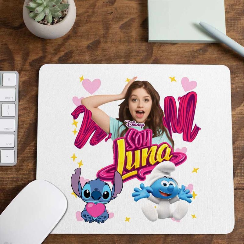 PC, gaming si accesorii - Periferice PC - Mousepad - Mousepad Soy Luna Rollerskating, 21x19cm - Infinity.ro