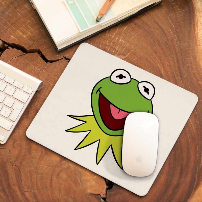 PC, gaming si accesorii - Periferice PC - Mousepad - Mousepad The Muppets Kermit the Frog, 21x19cm - Infinity.ro